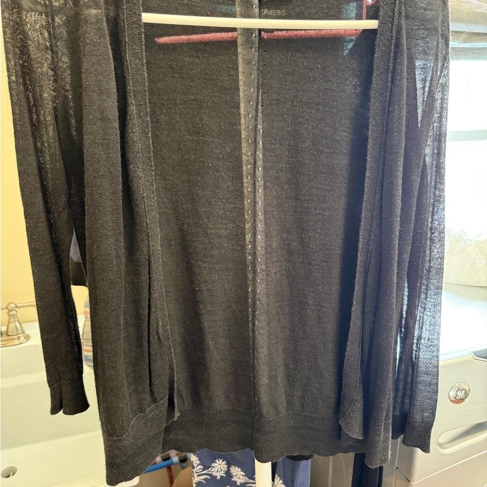 LOFT Black Knit Sweater